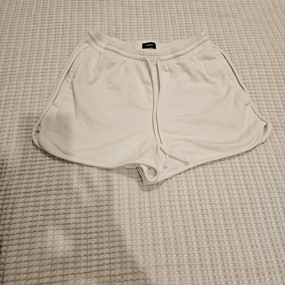 Express Brand Women's White Casual Shorts